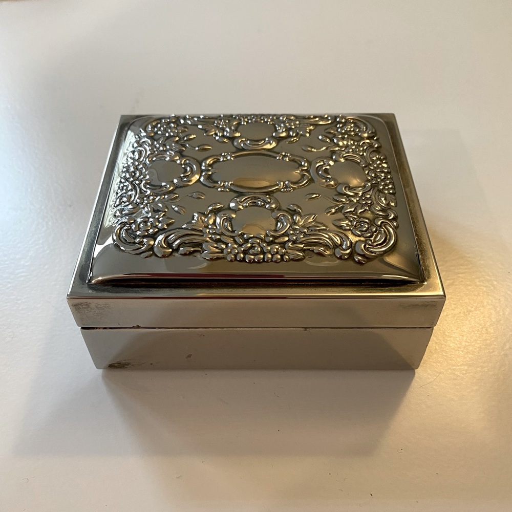 Silver Jewelry Box